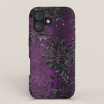 Embossed Black Velvet 04 iPhone Case Gallery Image 1