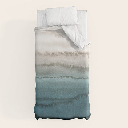 WITHIN THE TIDES - CRASHING WAVES TEAL Duvet Cover Gallery Image 5