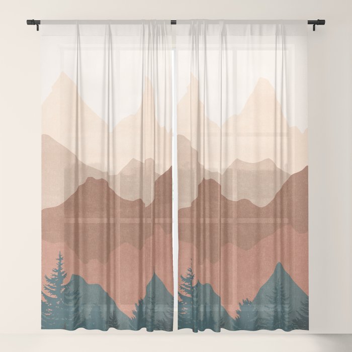 Sunset 01 Window Curtain Gallery Image 21