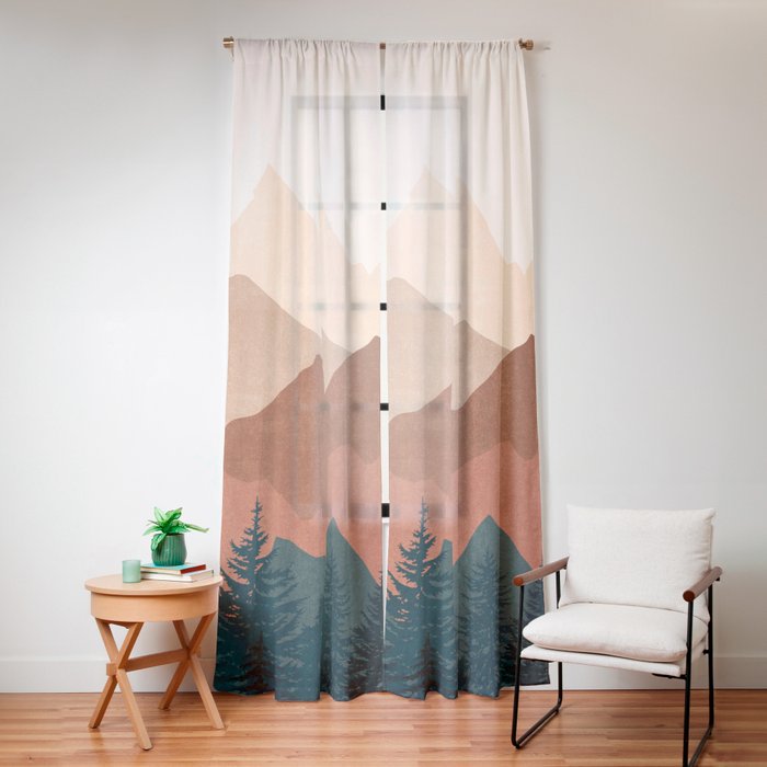 Sunset 01 Window Curtain Gallery Image 12