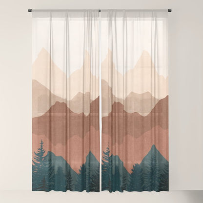 Sunset 01 Window Curtain Gallery Image 18