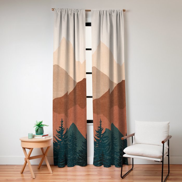 Sunset 01 Window Curtain Gallery Image 4