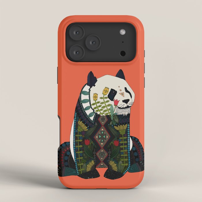 panda orange iPhone Case Gallery Image 4