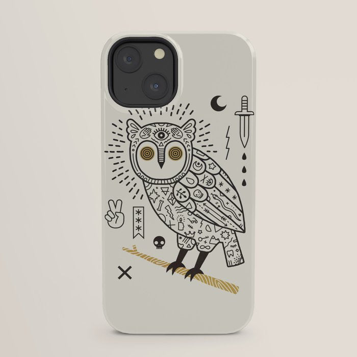 Hypno Owl iPhone Case Gallery Image 29
