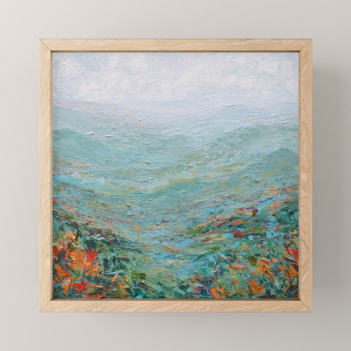 Blue Ridge October Mini Art Print Gallery Image 1