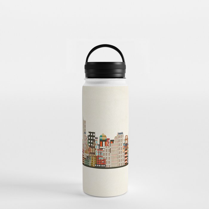boston city skyline Water Bottle Gallery Image 3