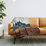 Amber Dusk Throw Blanket Gallery Image 1