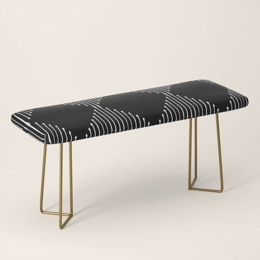 Geo (Black) Bench Gallery Image 2