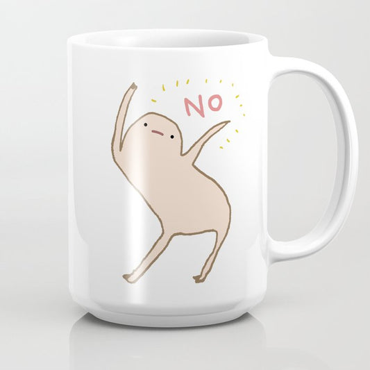 Honest Blob Says No Coffee Mug Gallery Image 2