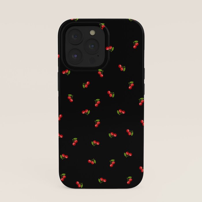 Dark Delicate Cherry iPhone Case Gallery Image 39