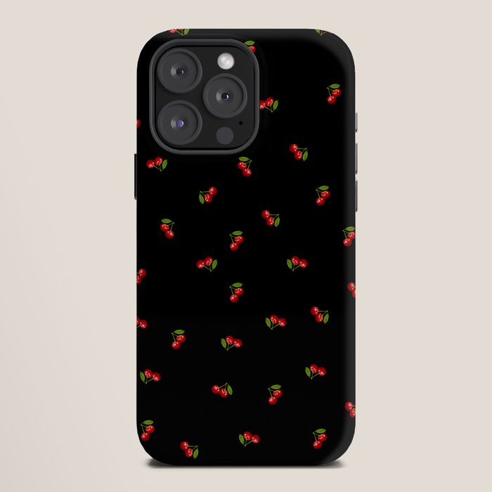 Dark Delicate Cherry iPhone Case Gallery Image 12