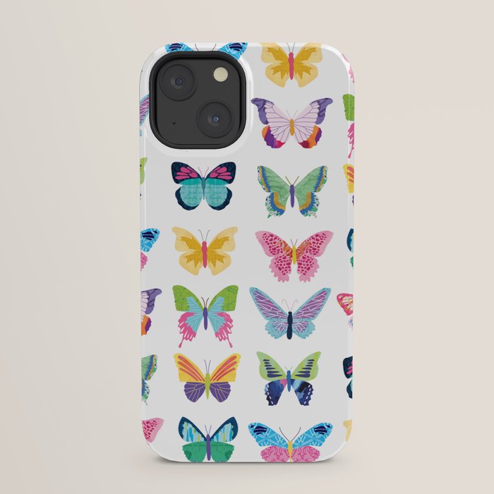 Colorful Butterflies iPhone Case Gallery Image 29