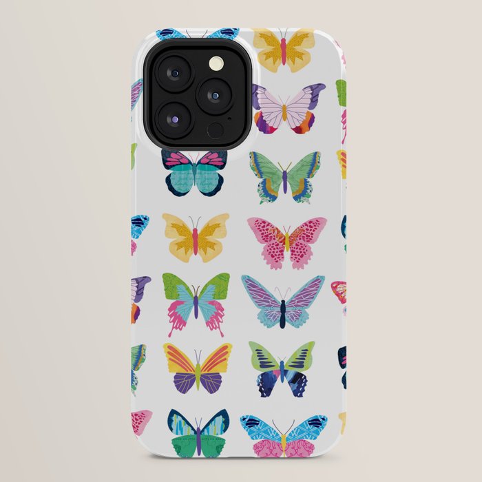Colorful Butterflies iPhone Case Gallery Image 32