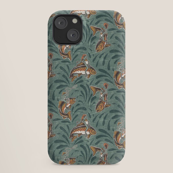 Rodeo Frogs - Green iPhone Case Gallery Image 18