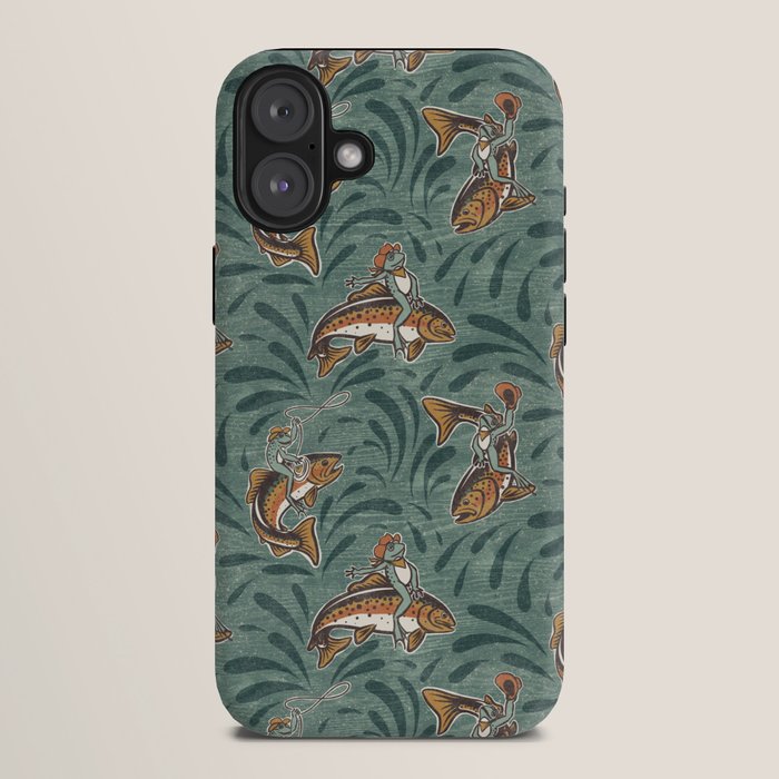 Rodeo Frogs - Green iPhone Case Gallery Image 10