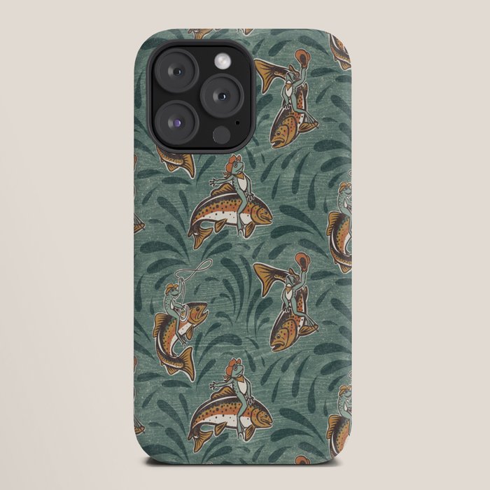 Rodeo Frogs - Green iPhone Case Gallery Image 20