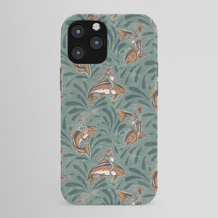 Rodeo Frogs - Green iPhone Case Gallery Image 43