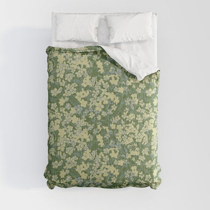 Nostalgia (Green-Blue) Comforter Gallery Image 8