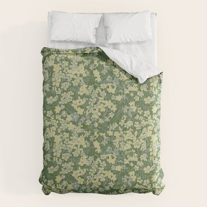 Nostalgia (Green-Blue) Comforter Gallery Image 6