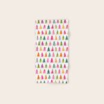 Colorful Vintage Bottlebrush Christmas Trees Bath Towel Gallery Image 1
