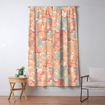 Exotic plumeria flowers A Window Curtain Gallery Image 5