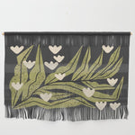 Reaching Tulips (Charcoal) Wall Hanging Gallery Image 1