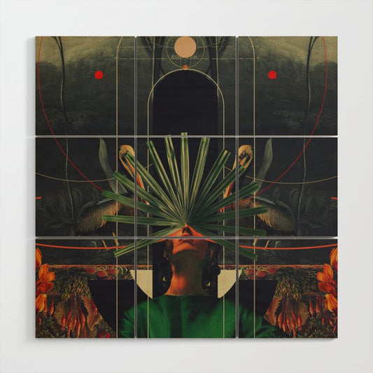 She saw the Equator Wood Wall Art Gallery Image 1