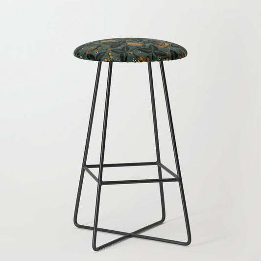 Summer Camping - Forest Green Stool Gallery Image 1