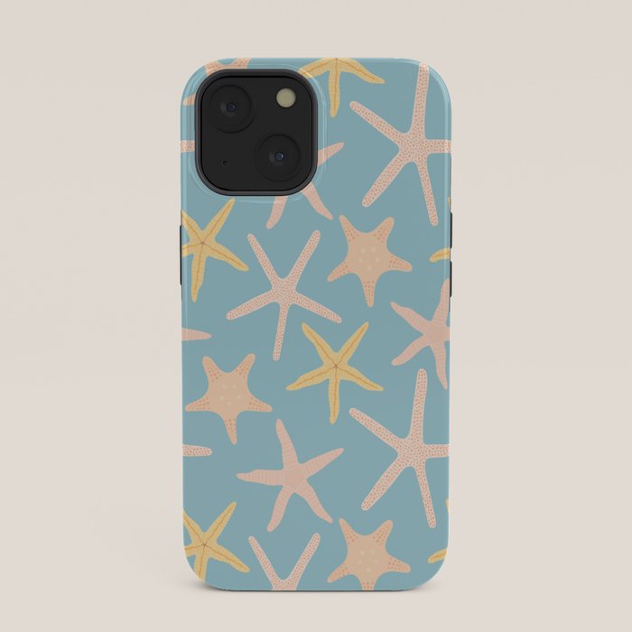 Vintage marine starfish sea animal pattern iPhone Case Gallery Image 33