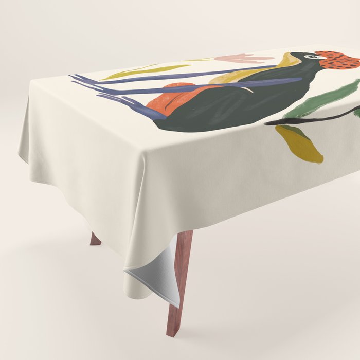 Parisian Frog Tablecloth Gallery Image 1
