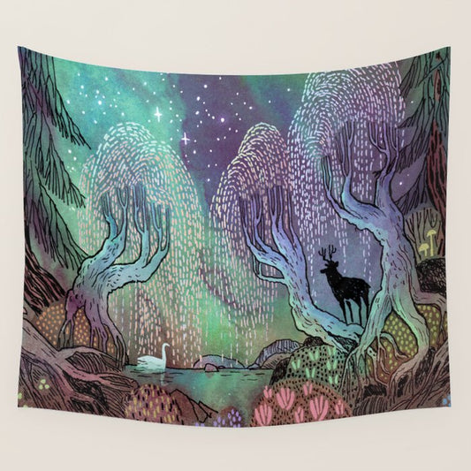 Enchanted Forest Wall Tapestry Gallery Image 1