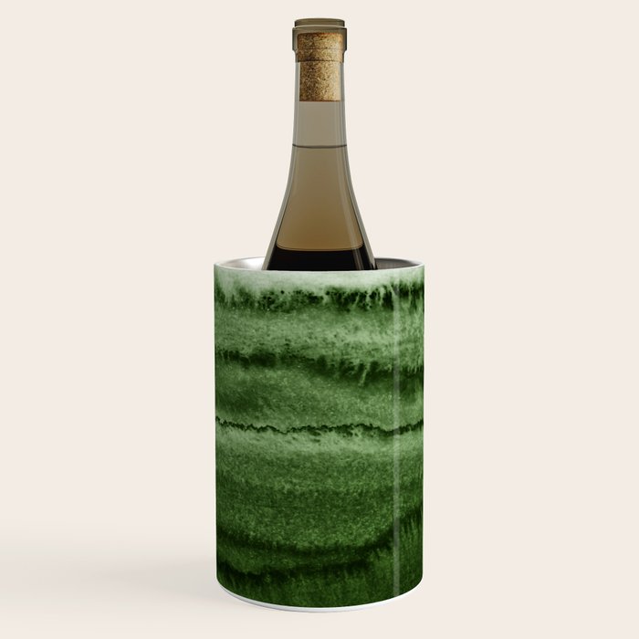 WITHIN THE TIDES FOREST GREEN by Monika Strigel Wine Chiller Gallery Image 1