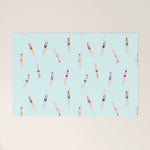 Swimmers in the pool Welcome Mat Gallery Image 1