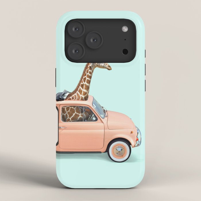 GIRAFFE CAR iPhone Case Gallery Image 3
