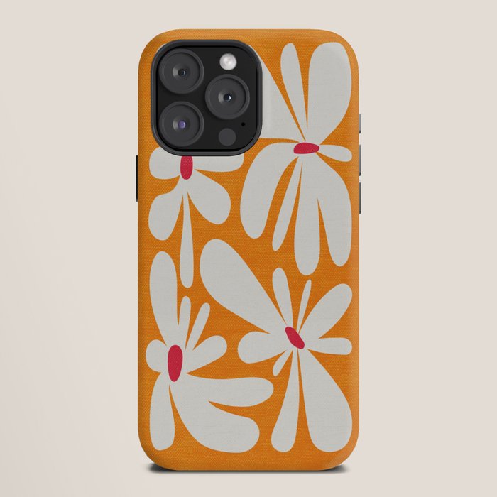 Bloom: Tangerine Matisse Color Series 03 iPhone Case Gallery Image 12