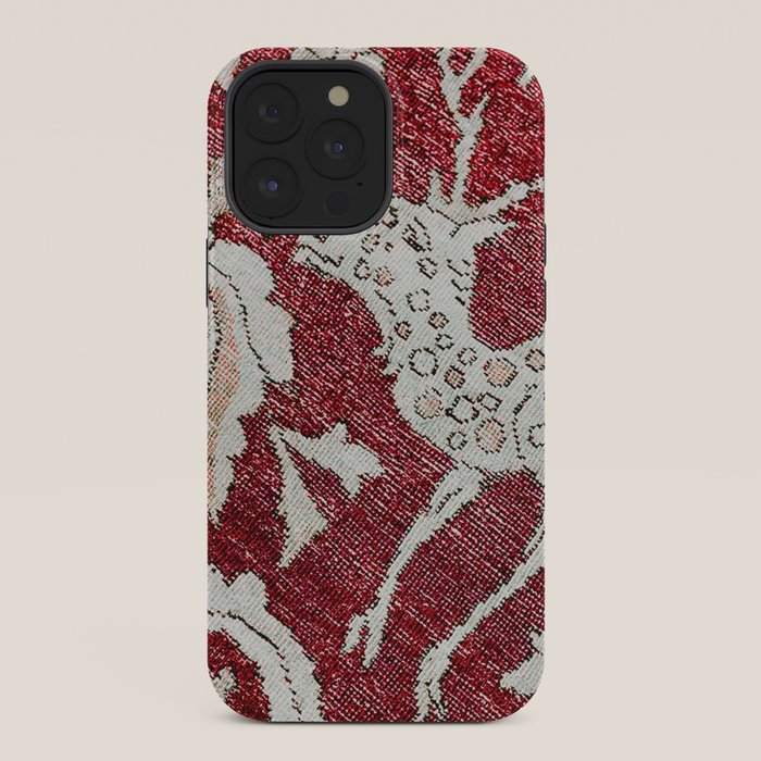 Spotted Fawn From Antique Persian Animal Rug Print iPhone Case Gallery Image 36