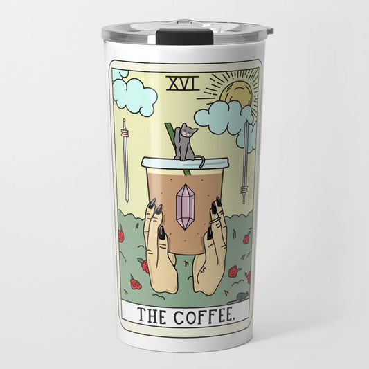 COFFEE READING Travel Mug Gallery Image 1