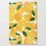 lemon mediterranean still life Cutting Board Gallery Image 1