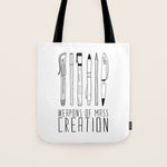 weapons of mass creation Tote Bag Gallery Image 1