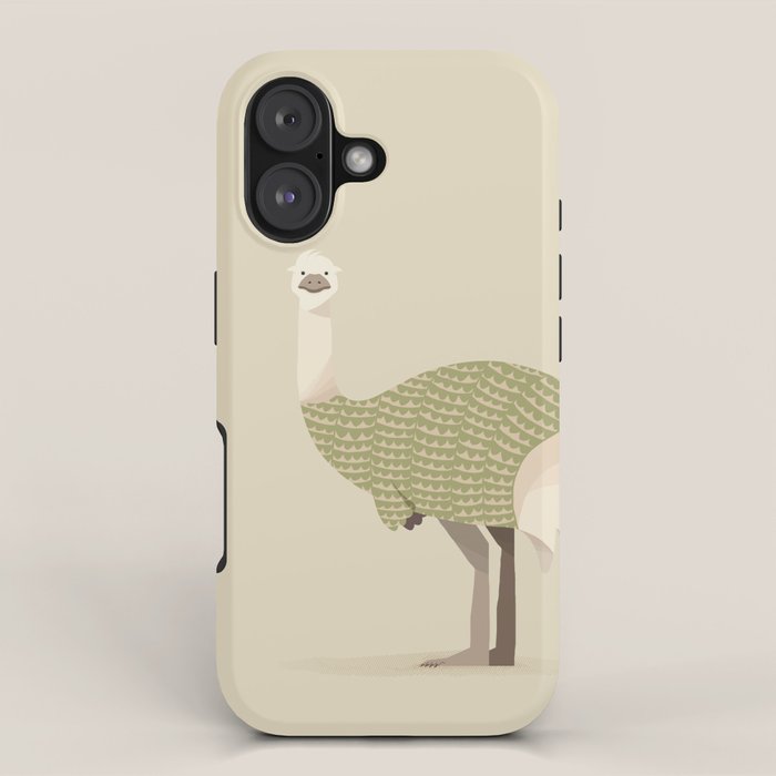 Whimsical Emu iPhone Case Gallery Image 1