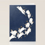 Rabbits run Stationery Card Gallery Image 1