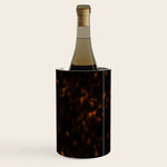 Dark Tortoise Shell Pattern Wine Chiller Gallery Image 1