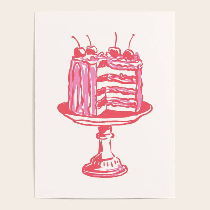 Pink Cake Poster Gallery Image 4
