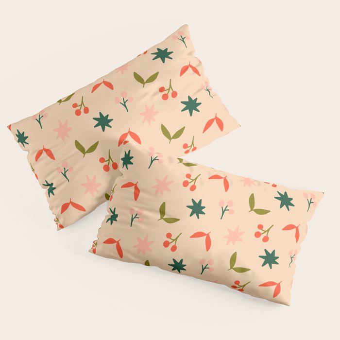 Festive Harmony - seamless Christmas pattern Pillow Sham Gallery Image 4