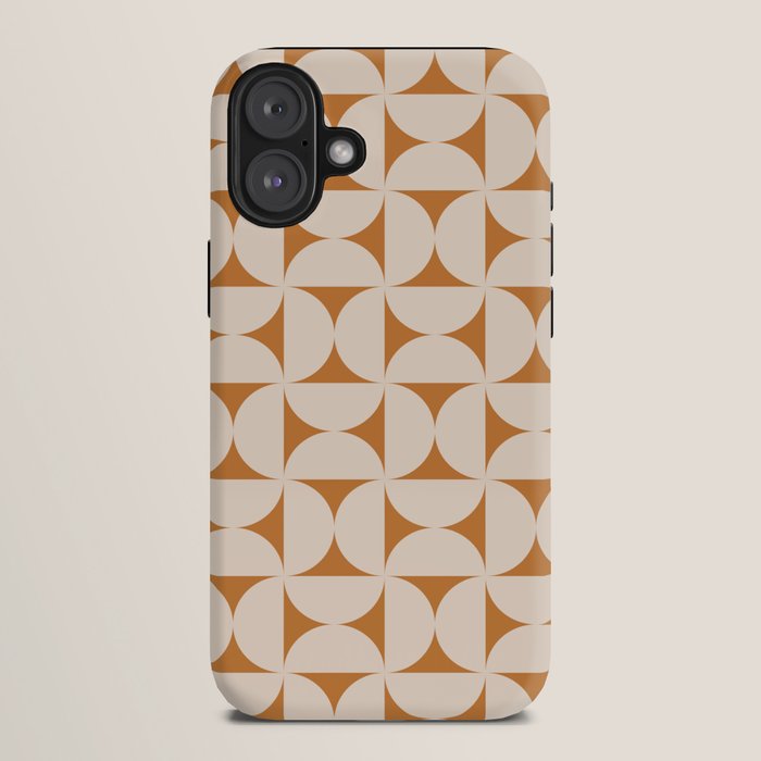 Bauhaus Mid Century Modern Geometric Pattern IX iPhone Case Gallery Image 10