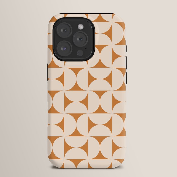 Bauhaus Mid Century Modern Geometric Pattern IX iPhone Case Gallery Image 15