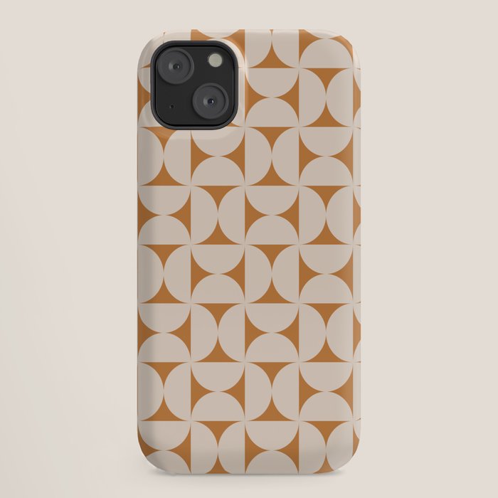 Bauhaus Mid Century Modern Geometric Pattern IX iPhone Case Gallery Image 18
