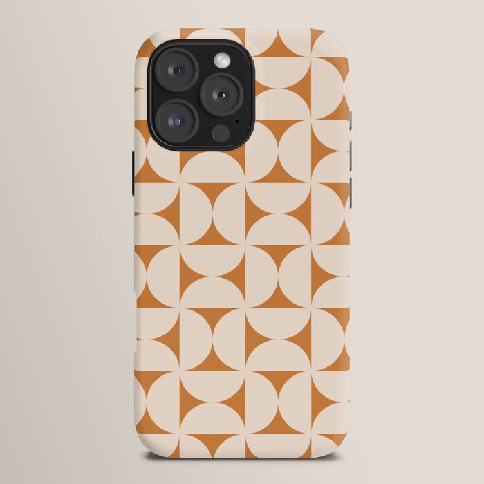 Bauhaus Mid Century Modern Geometric Pattern IX iPhone Case Gallery Image 16