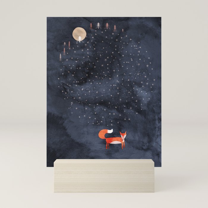 Fox Dream Mini Art Print Gallery Image 5