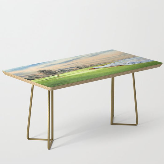 Pebble Beach Golf Course 18th Hole Coffee Table Gallery Image 2